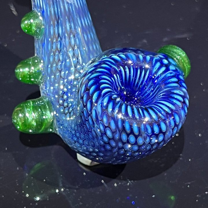 Snake Skin Sherlock Pipe Glass Pipe Firekist Glass   