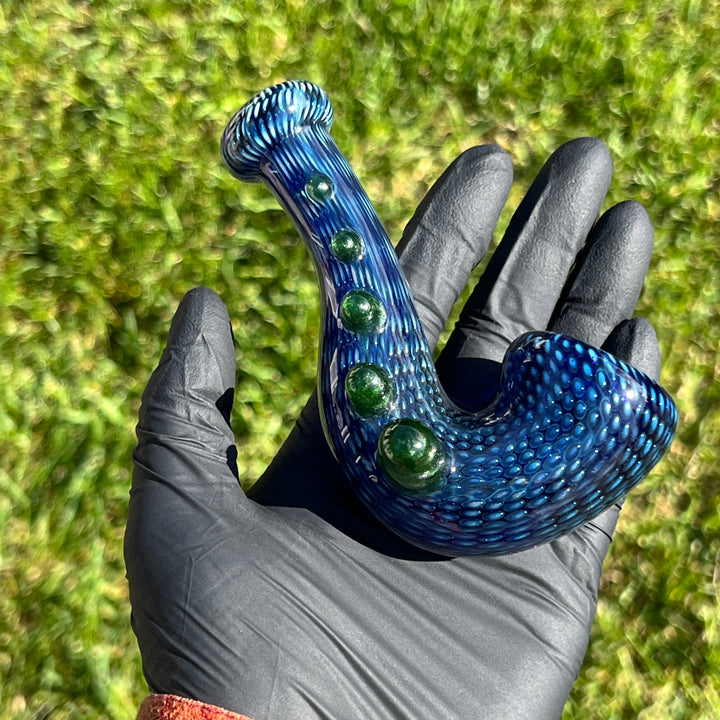 Snake Skin Sherlock Pipe Glass Pipe Firekist Glass   