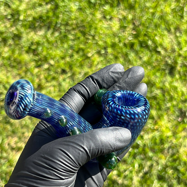 Snake Skin Sherlock Pipe Glass Pipe Firekist Glass   