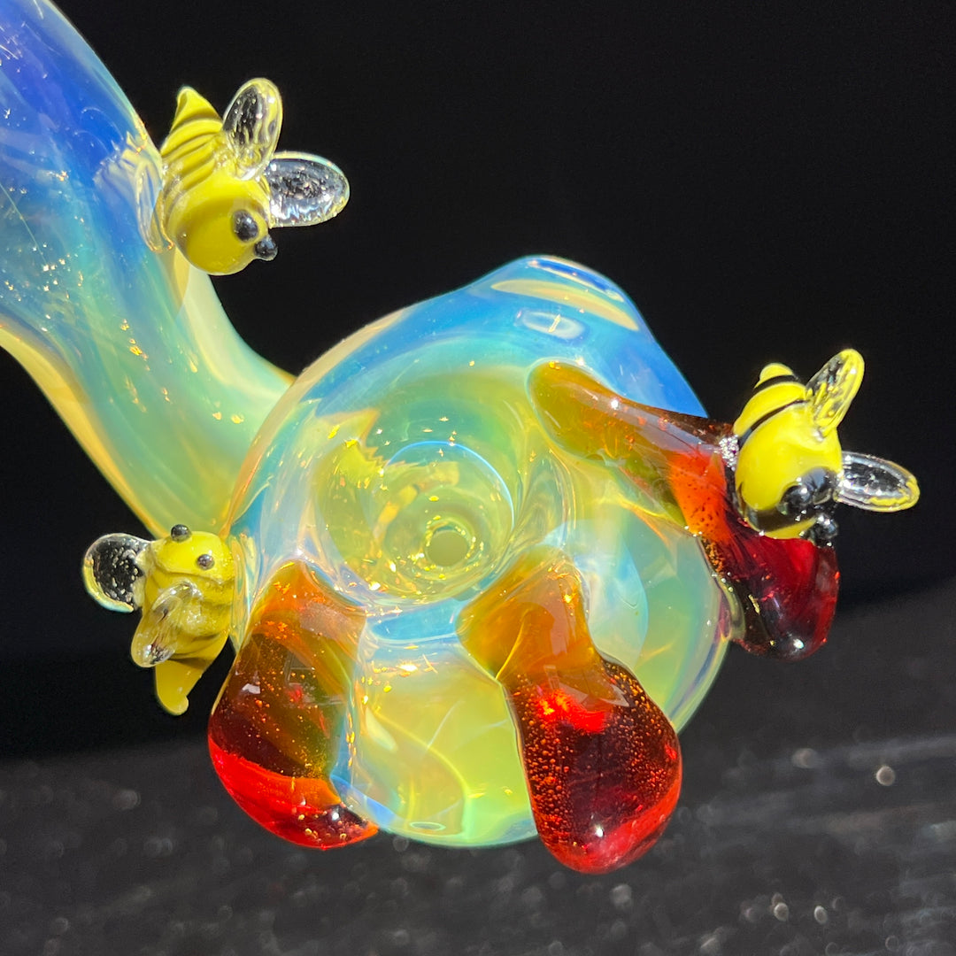 Honey Pot Sherlock Glass Pipe Street Kitty Glass   