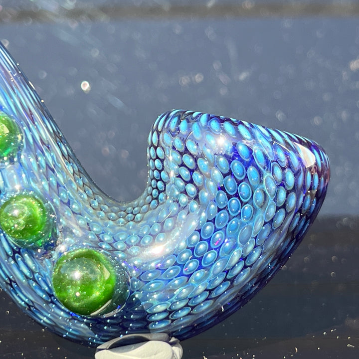 Snake Skin Sherlock Pipe Glass Pipe Firekist Glass   