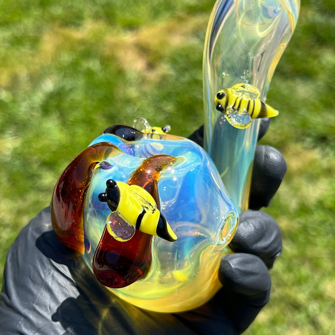 Honey Pot Sherlock Glass Pipe Street Kitty Glass   