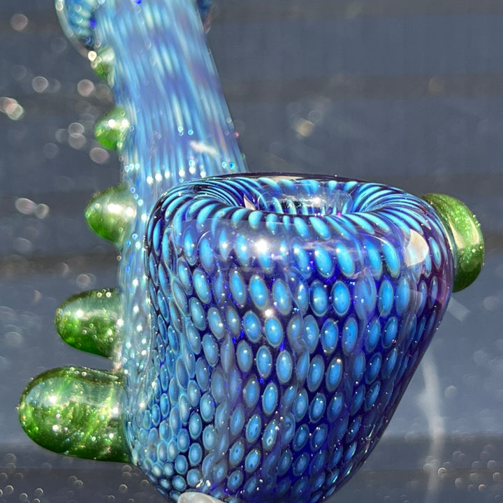 Snake Skin Sherlock Pipe Glass Pipe Firekist Glass   