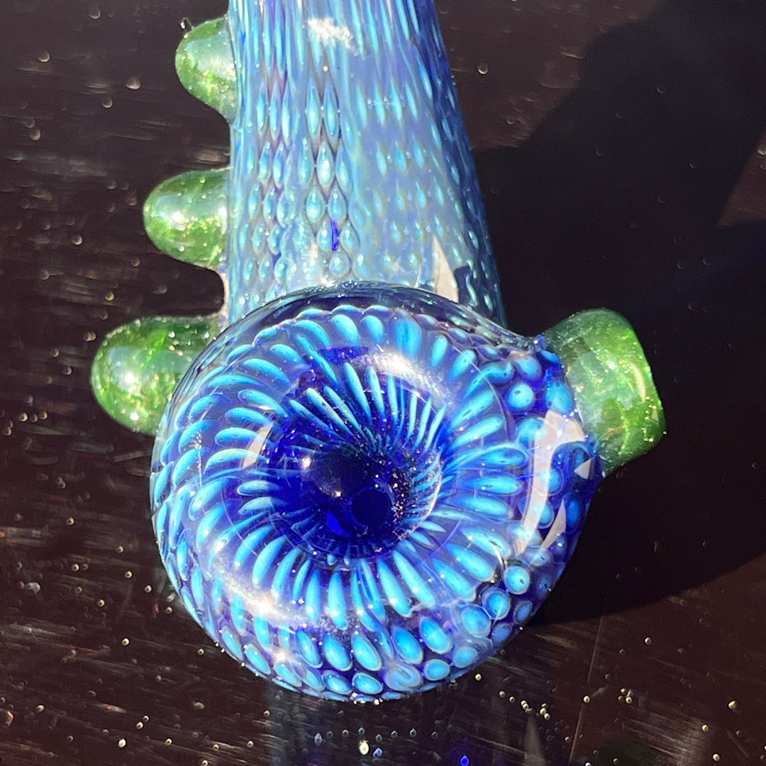 Snake Skin Sherlock Pipe Glass Pipe Firekist Glass   