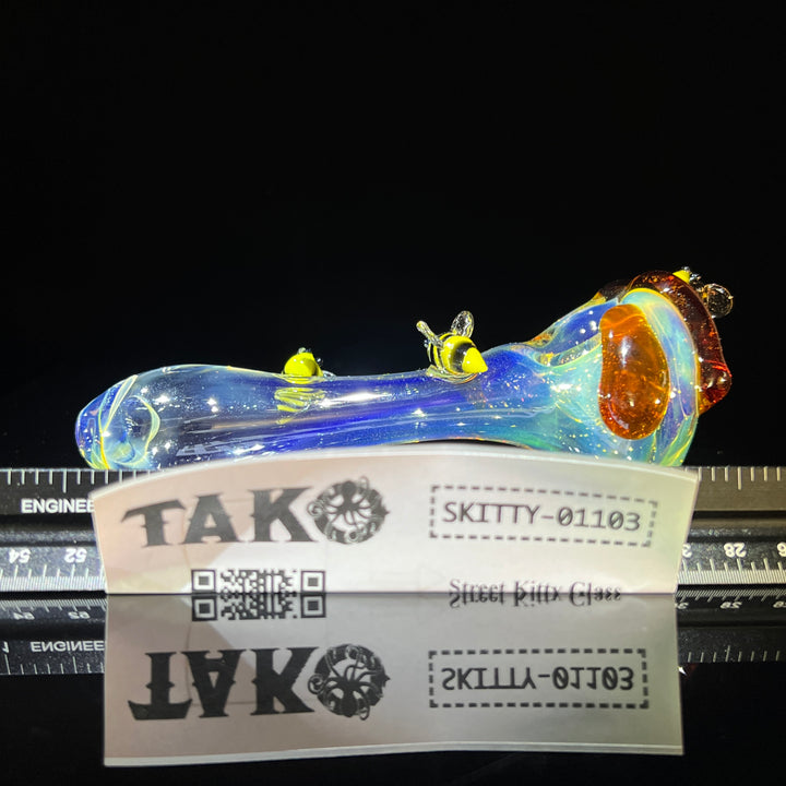 Honey Pot Pipe Glass Pipe Street Kitty Glass   