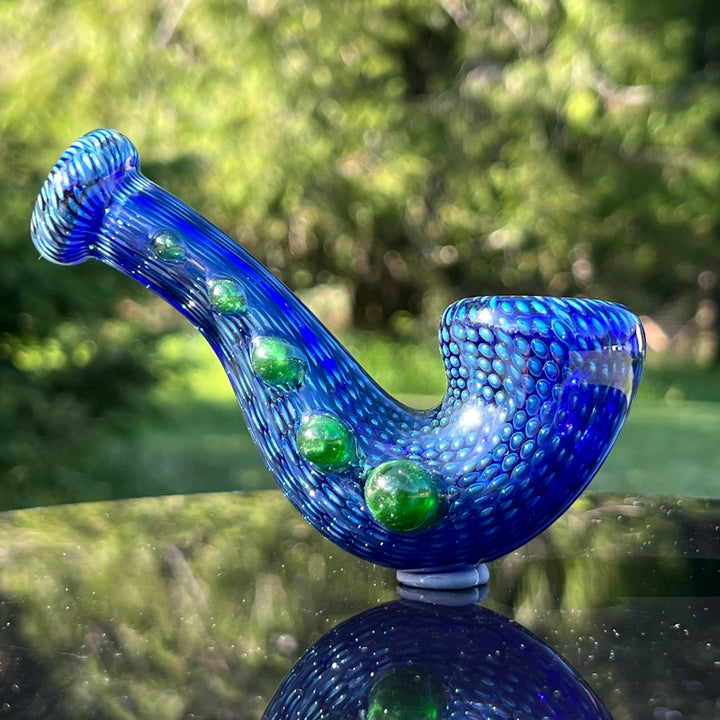 Snake Skin Sherlock Pipe Glass Pipe Firekist Glass   