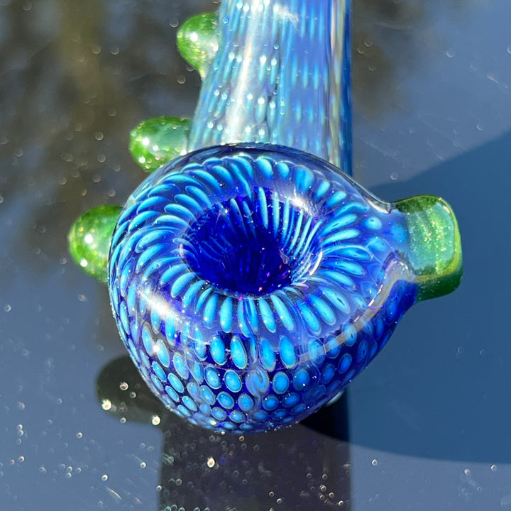 Snake Skin Sherlock Pipe Glass Pipe Firekist Glass   