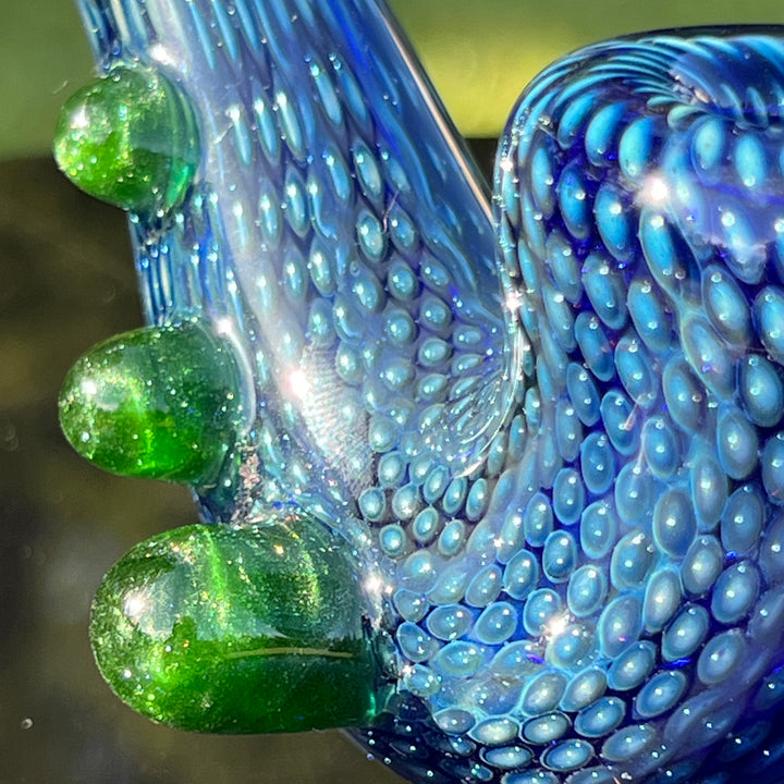 Snake Skin Sherlock Pipe Glass Pipe Firekist Glass   