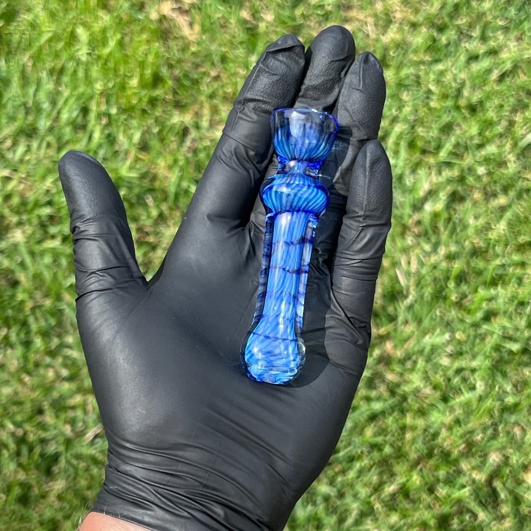 Coil Chillum Glass Pipe Schutz Glass   