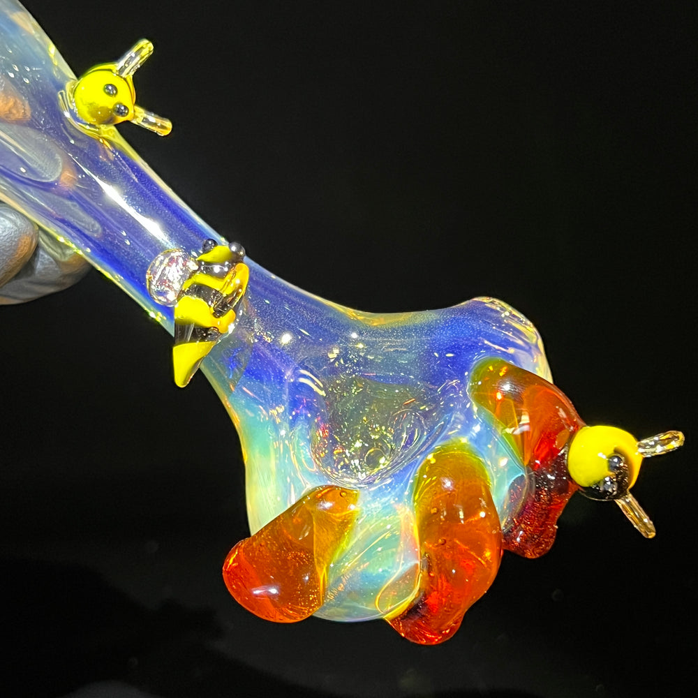 Honey Pot Pipe Glass Pipe Street Kitty Glass   