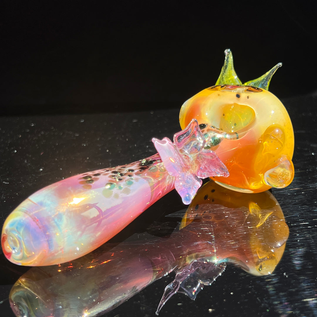 Butterfly Spoon Glass Pipe Street Kitty Glass   