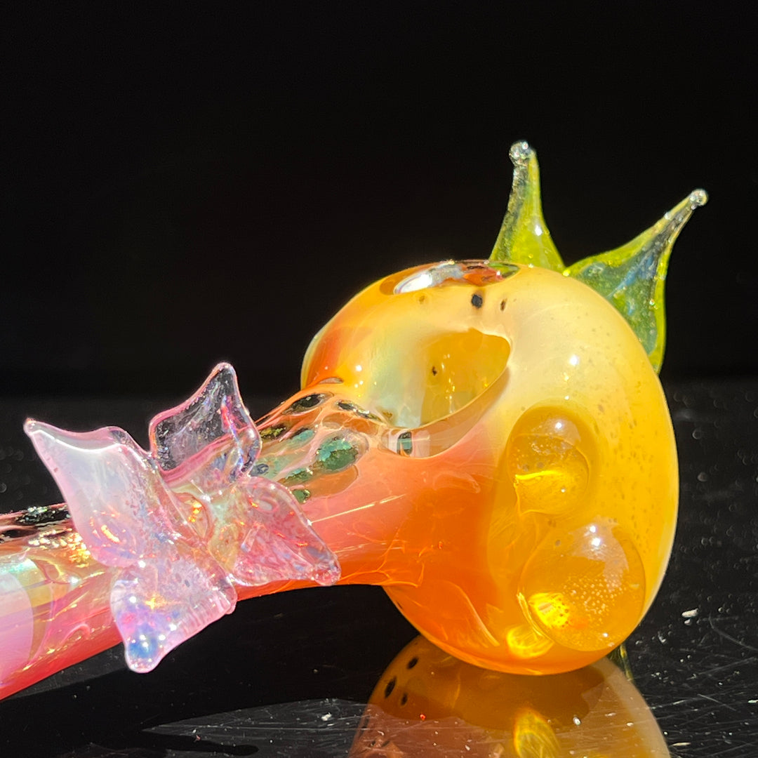 Butterfly Spoon Glass Pipe Street Kitty Glass   