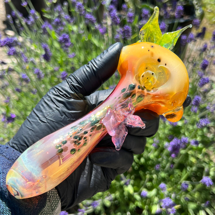 Butterfly Spoon Glass Pipe Street Kitty Glass   