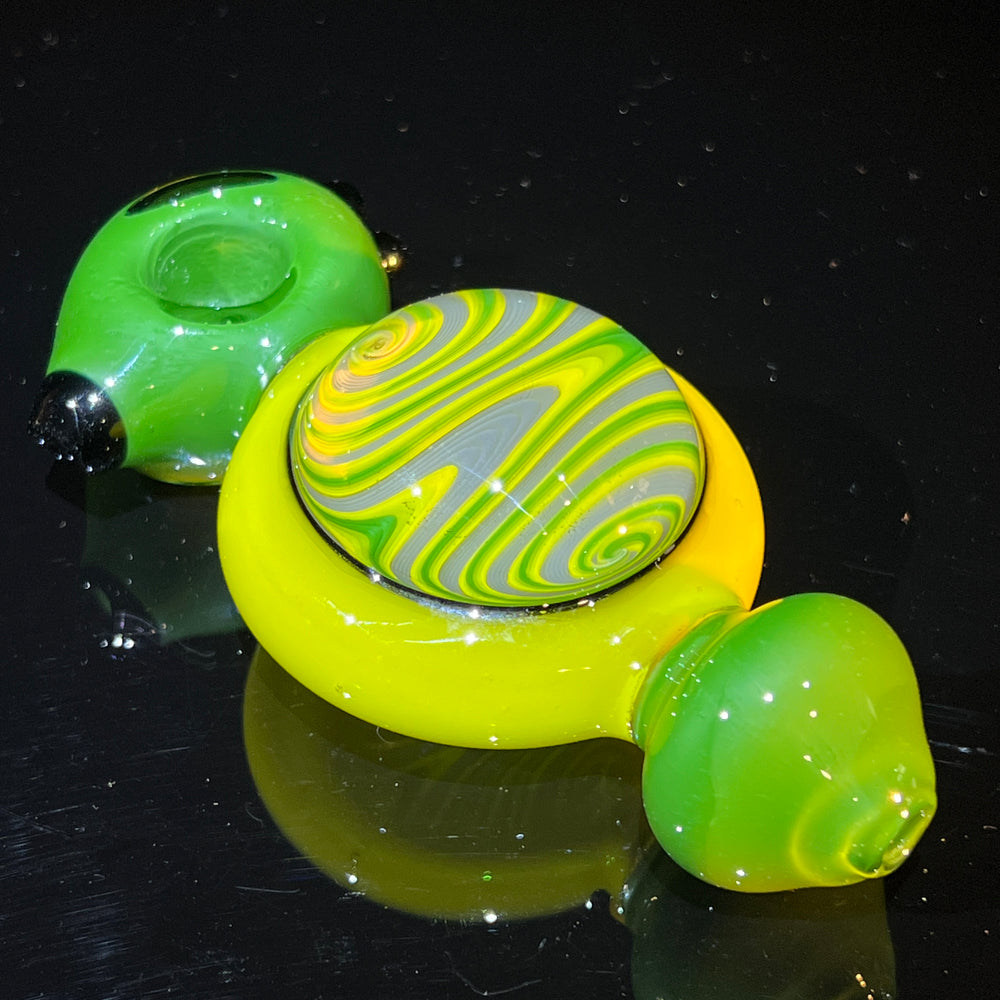 Reversal Marble Spoon Glass Pipe TG   