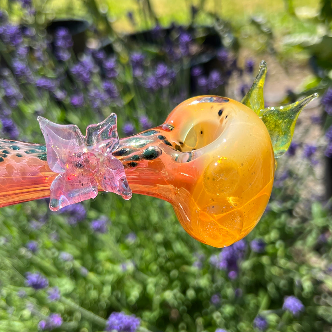 Butterfly Spoon Glass Pipe Street Kitty Glass   