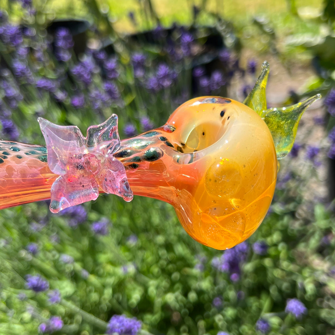 Butterfly Spoon Glass Pipe Street Kitty Glass   