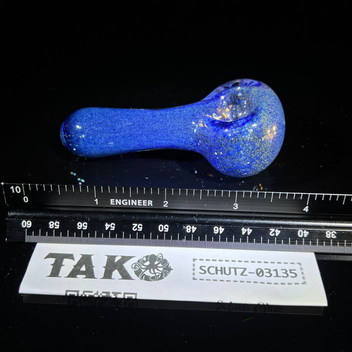 Salish Blue Pipe Glass Pipe Schutz Glass   