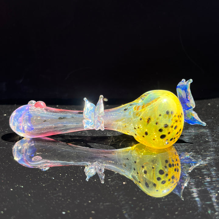 Butterfly Spoon Glass Pipe Street Kitty Glass   