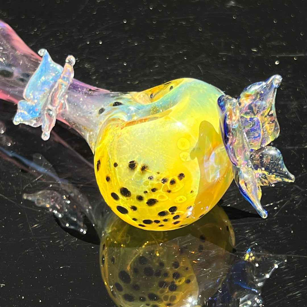 Butterfly Spoon Glass Pipe Street Kitty Glass   
