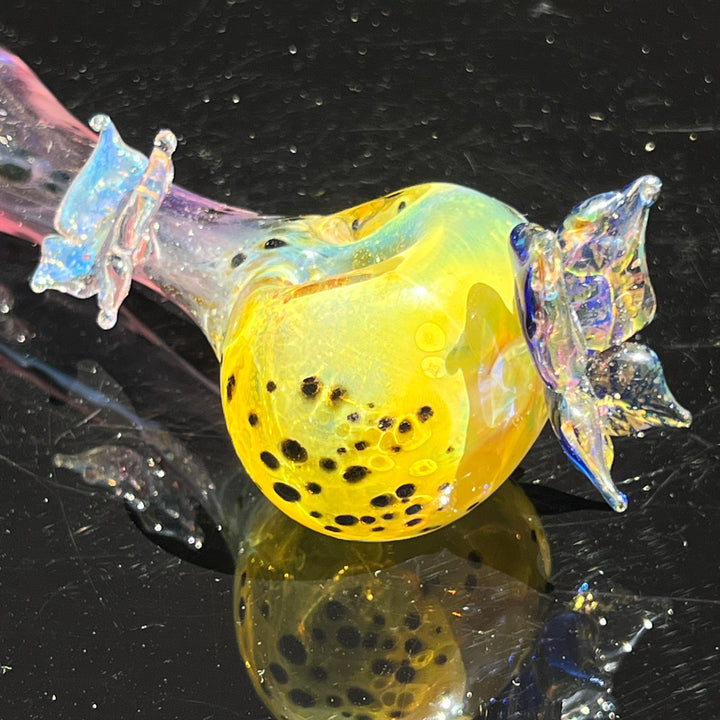 Butterfly Spoon Glass Pipe Street Kitty Glass   