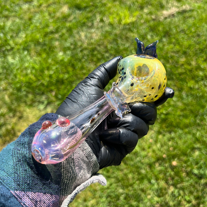 Butterfly Spoon Glass Pipe Street Kitty Glass   
