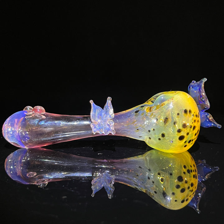 Butterfly Spoon Glass Pipe Street Kitty Glass   