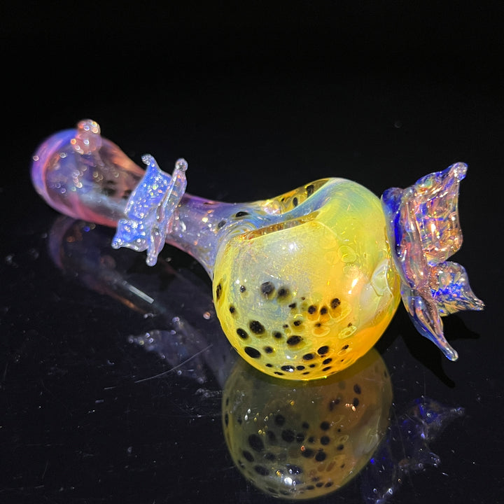 Butterfly Spoon Glass Pipe Street Kitty Glass   