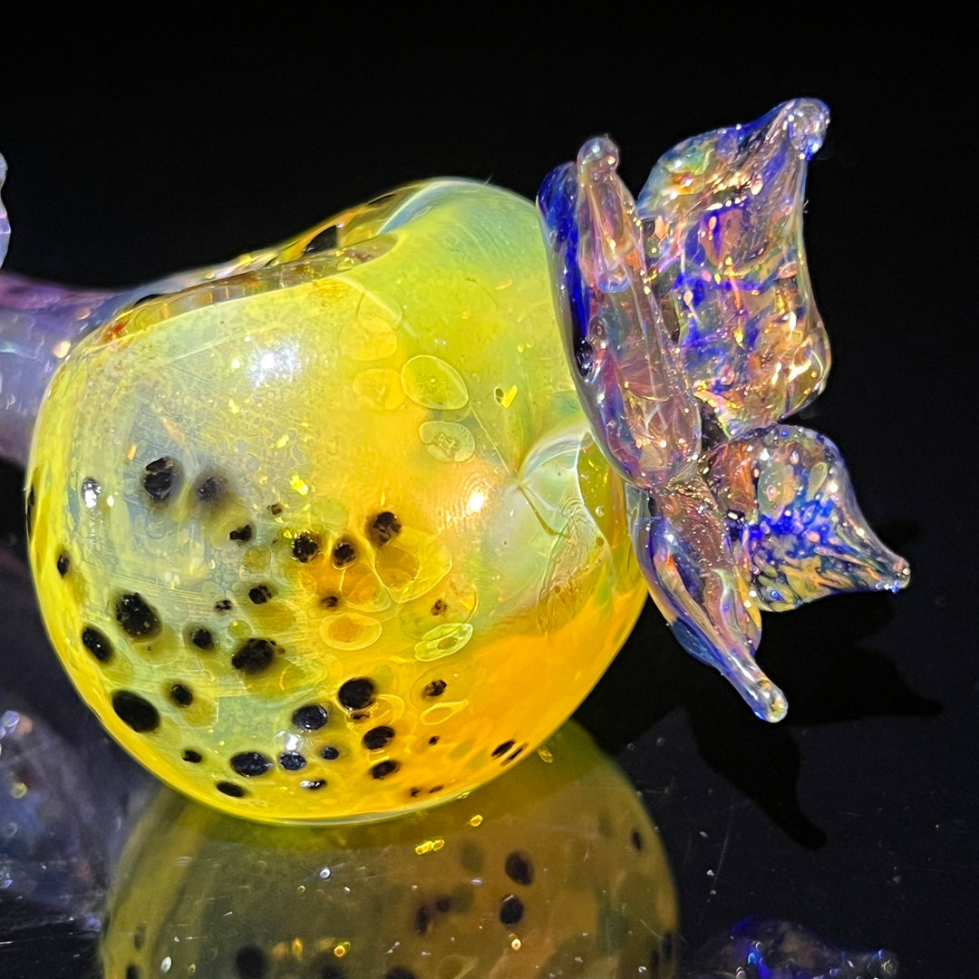Butterfly Spoon Glass Pipe Street Kitty Glass   
