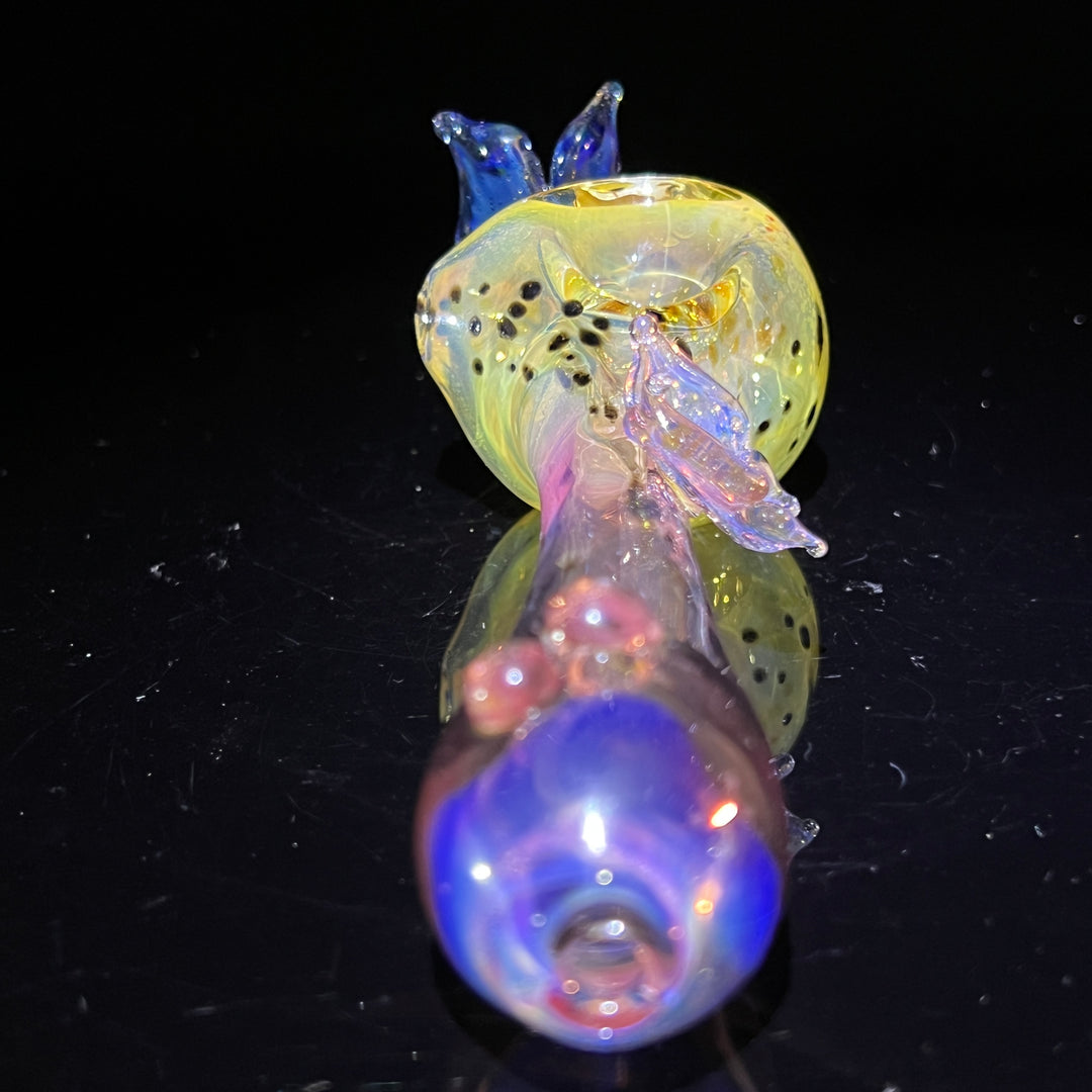 Butterfly Spoon Glass Pipe Street Kitty Glass   