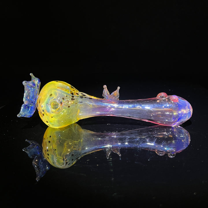 Butterfly Spoon Glass Pipe Street Kitty Glass   