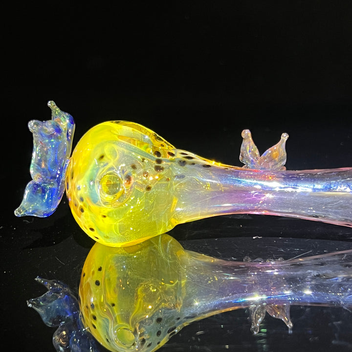 Butterfly Spoon Glass Pipe Street Kitty Glass   