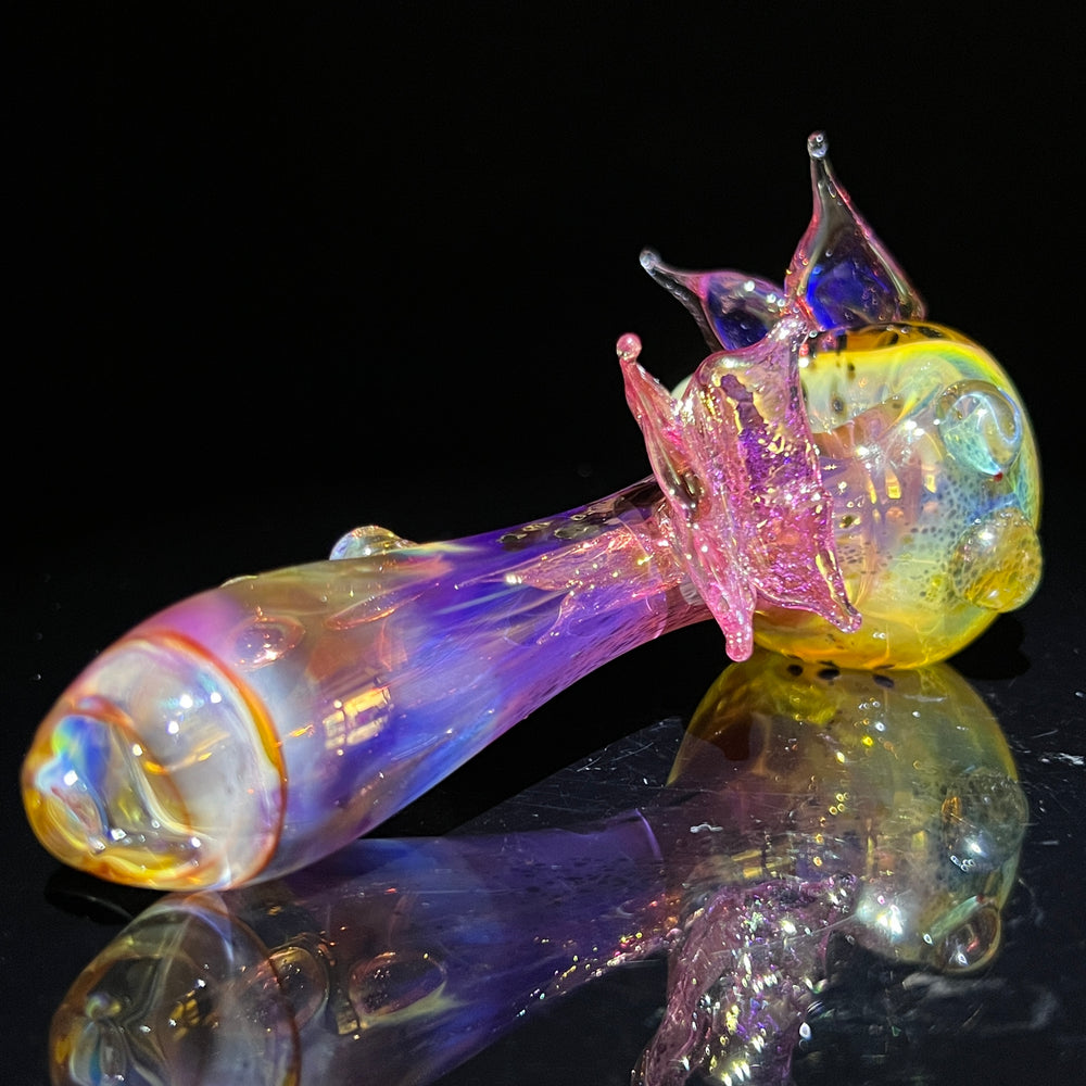 Butterfly Spoon Glass Pipe Street Kitty Glass   