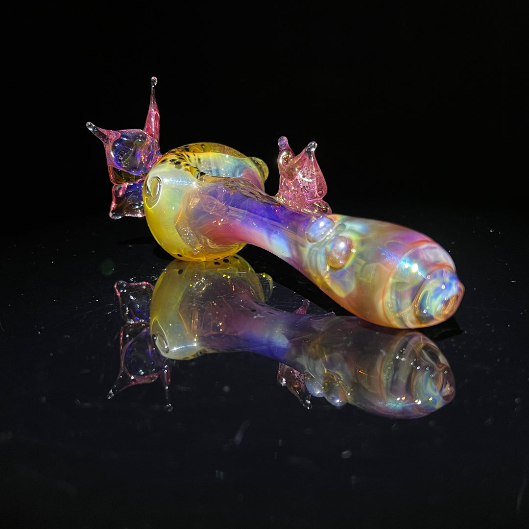 Butterfly Spoon Glass Pipe Street Kitty Glass   