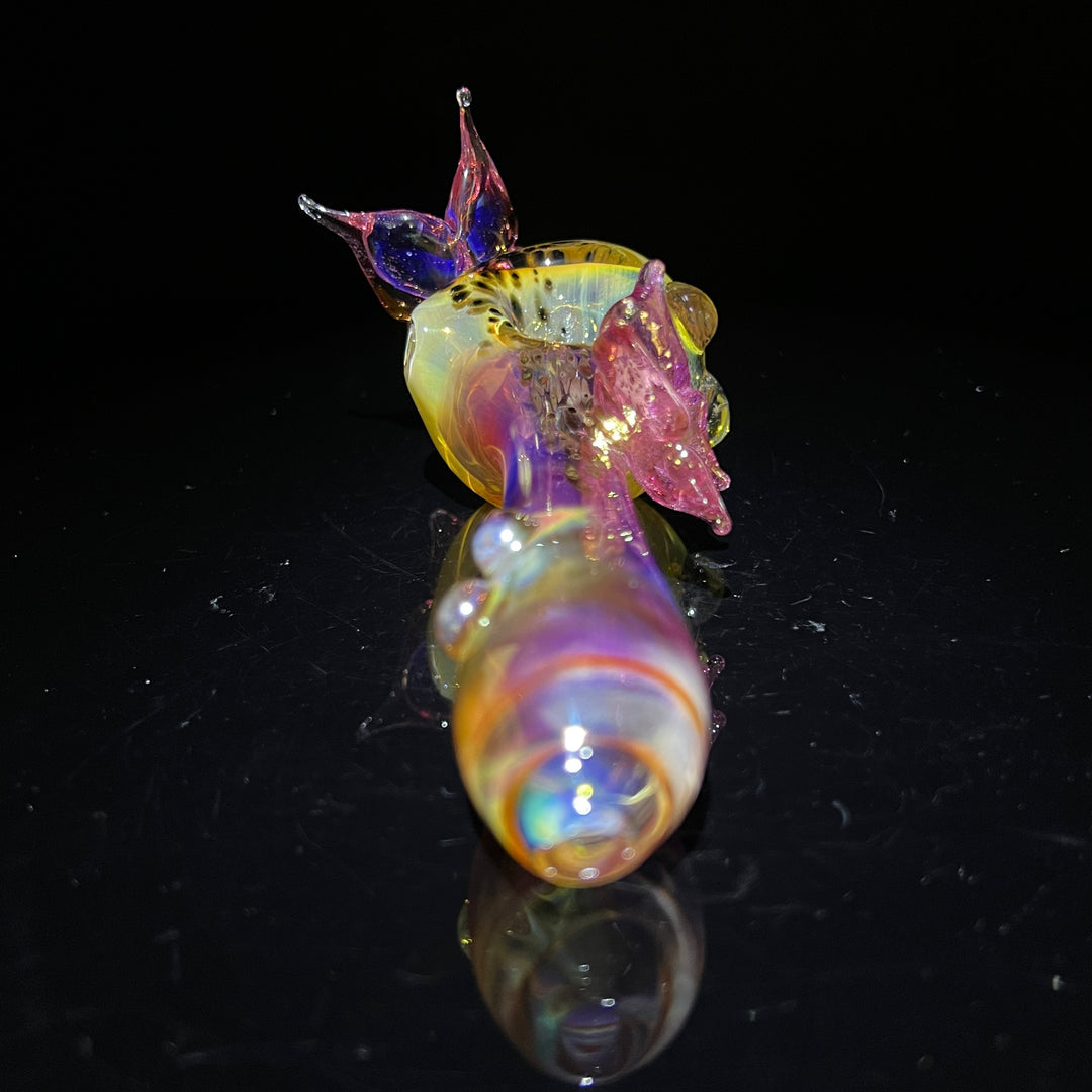 Butterfly Spoon Glass Pipe Street Kitty Glass   