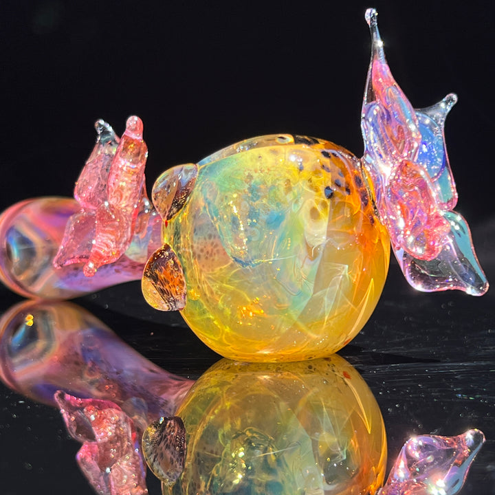 Butterfly Spoon Glass Pipe Street Kitty Glass   
