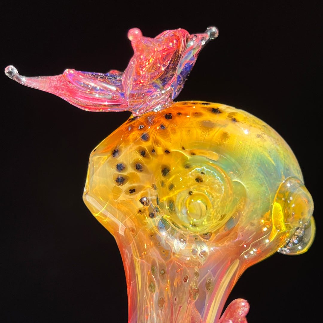 Butterfly Spoon Glass Pipe Street Kitty Glass   