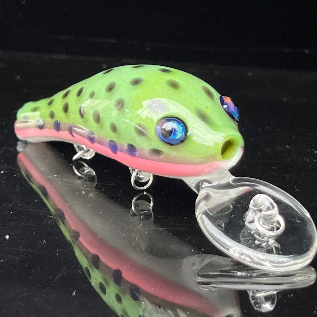 Trout Lure Pipe Glass Pipe Crondo Glassics   