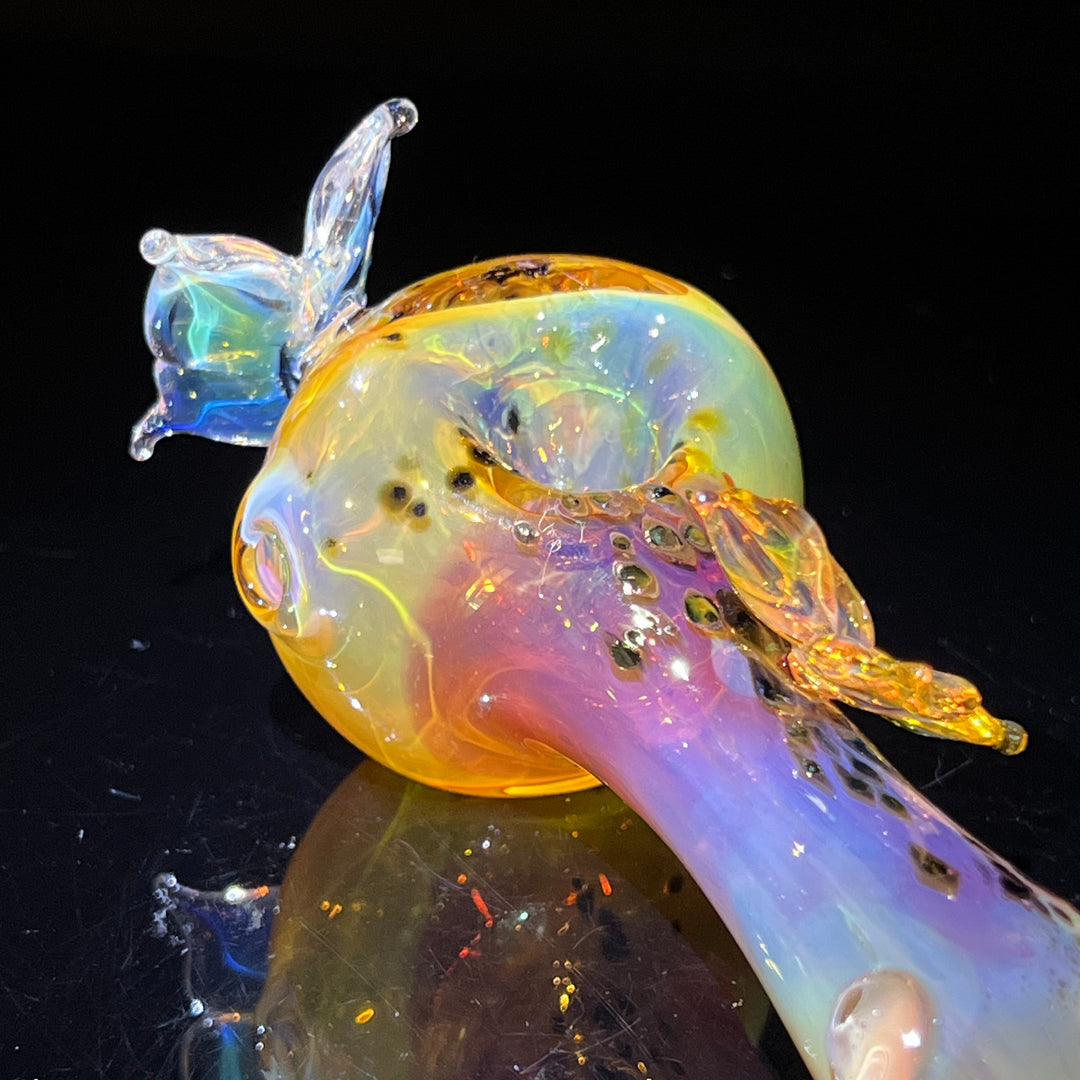 Butterfly Spoon Glass Pipe Street Kitty Glass   