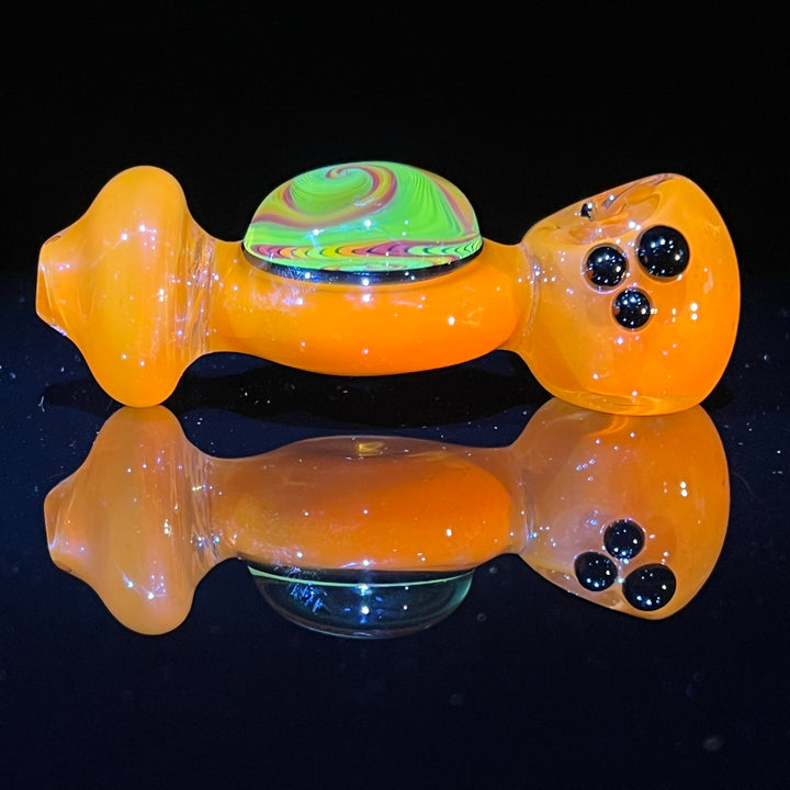 Reversal Marble Spoon Glass Pipe TG   
