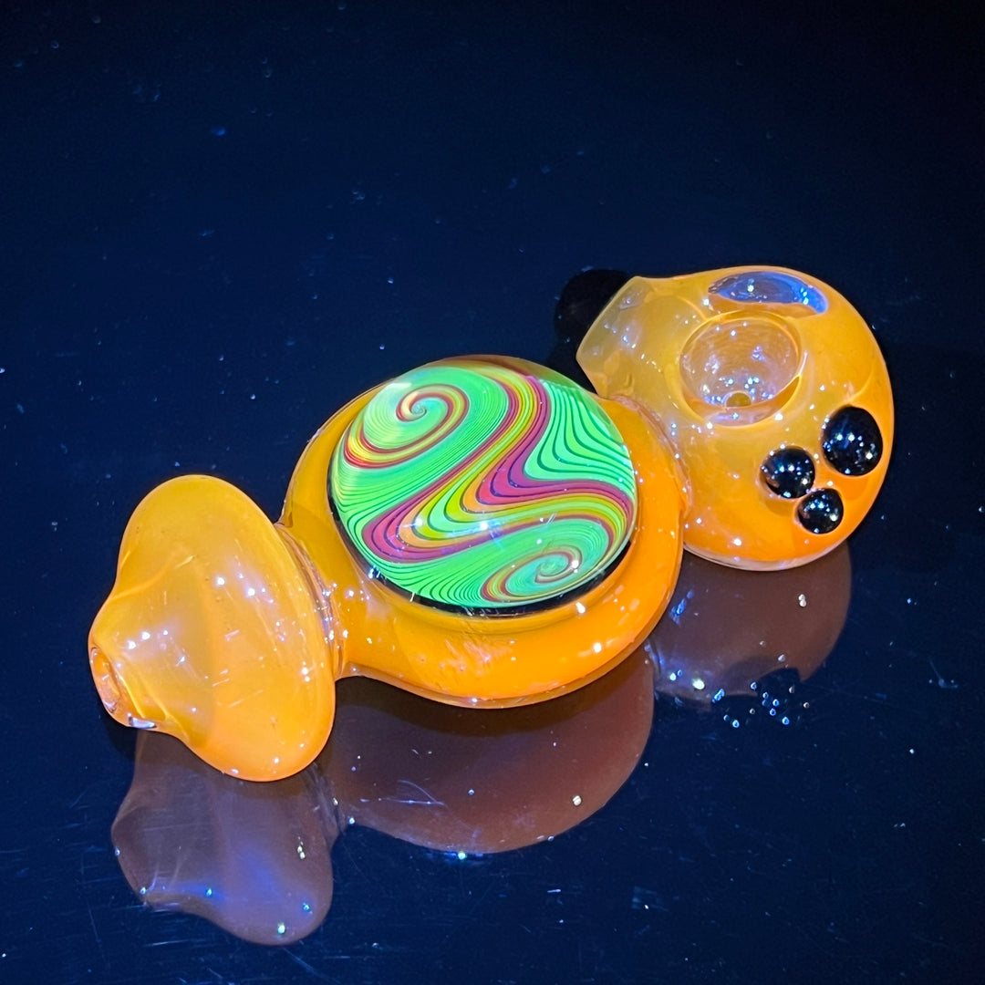 Reversal Marble Spoon Glass Pipe TG   