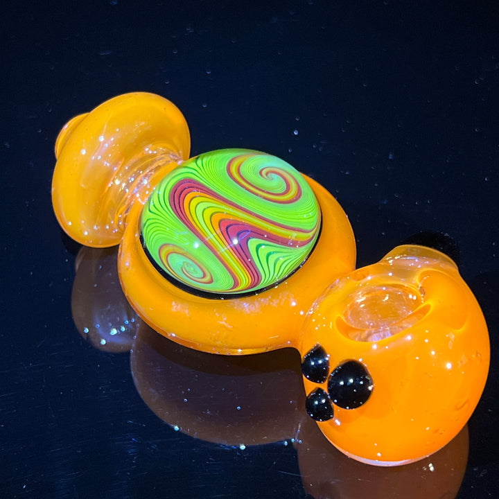 Reversal Marble Spoon Glass Pipe TG   