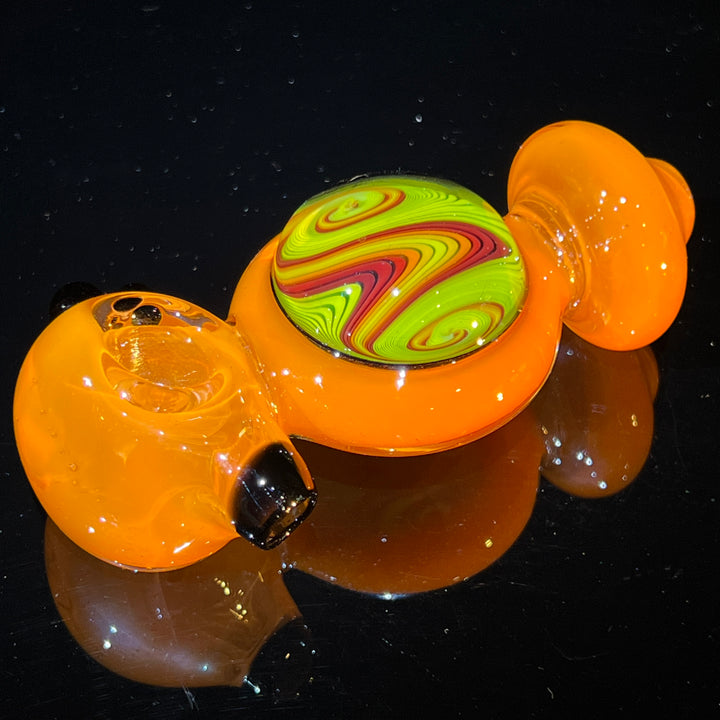 Reversal Marble Spoon Glass Pipe TG   