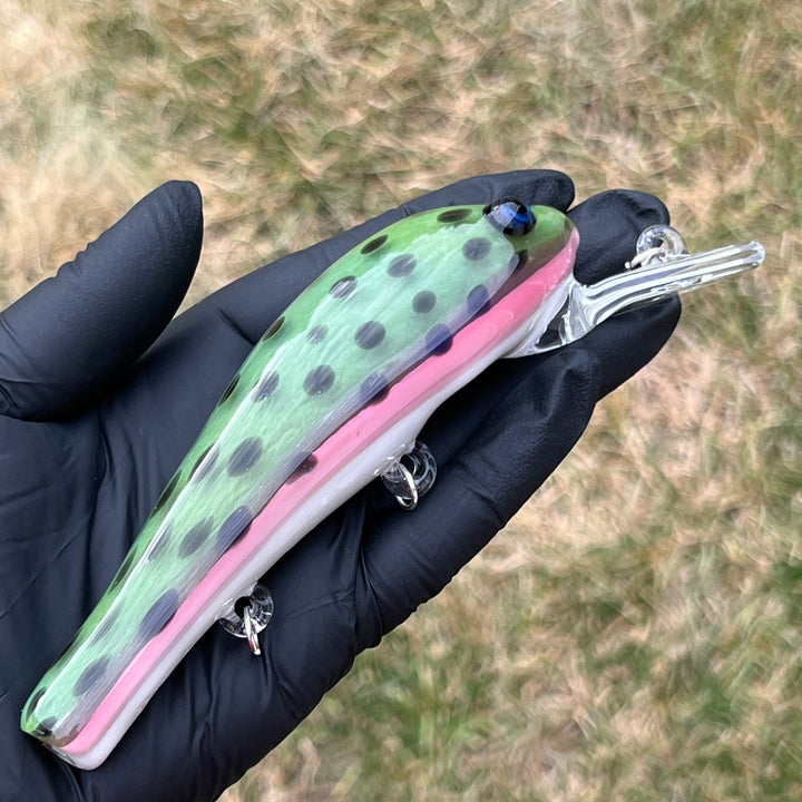 Trout Lure Pipe Glass Pipe Crondo Glassics   