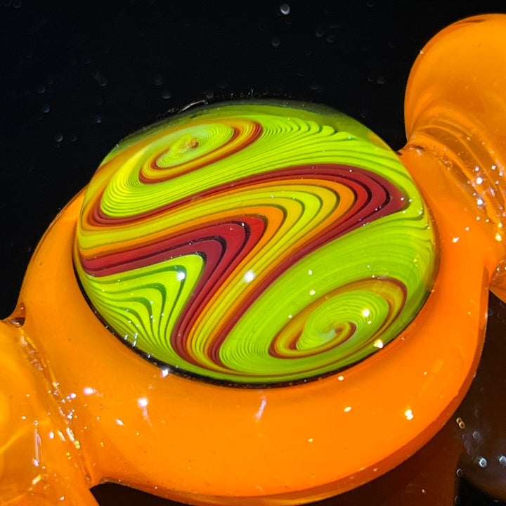 Reversal Marble Spoon Glass Pipe TG   