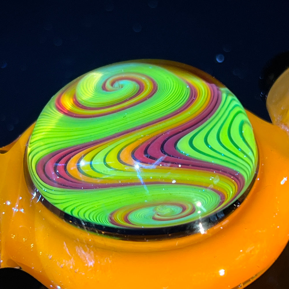 Reversal Marble Spoon Glass Pipe TG   