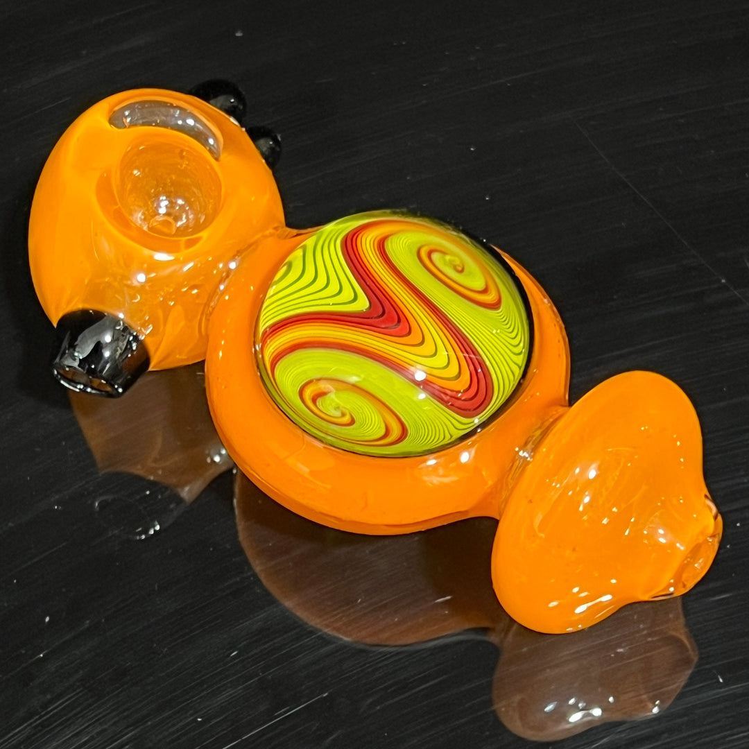 Reversal Marble Spoon Glass Pipe TG   