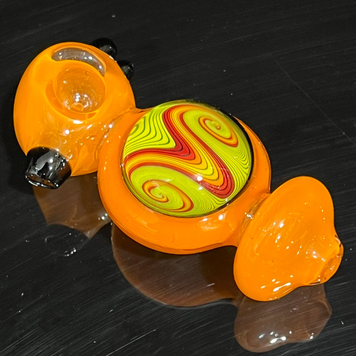 Reversal Marble Spoon Glass Pipe TG   