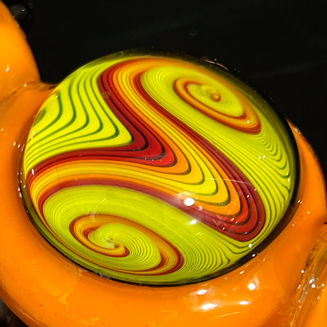 Reversal Marble Spoon Glass Pipe TG   