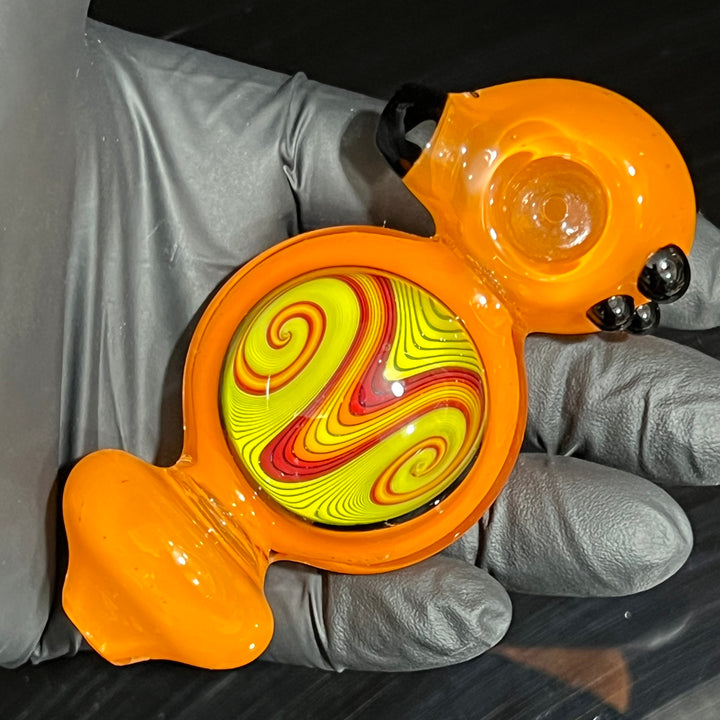 Reversal Marble Spoon Glass Pipe TG   