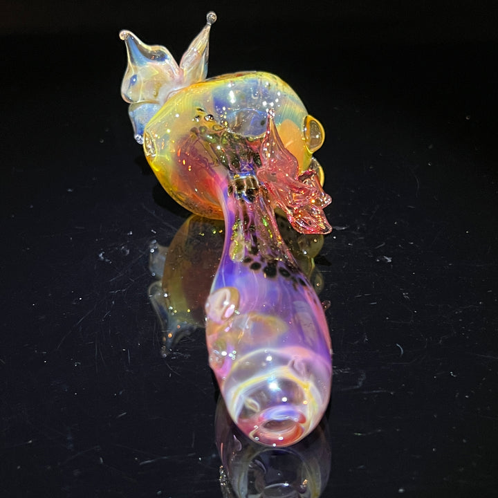 Butterfly Spoon Glass Pipe Street Kitty Glass   